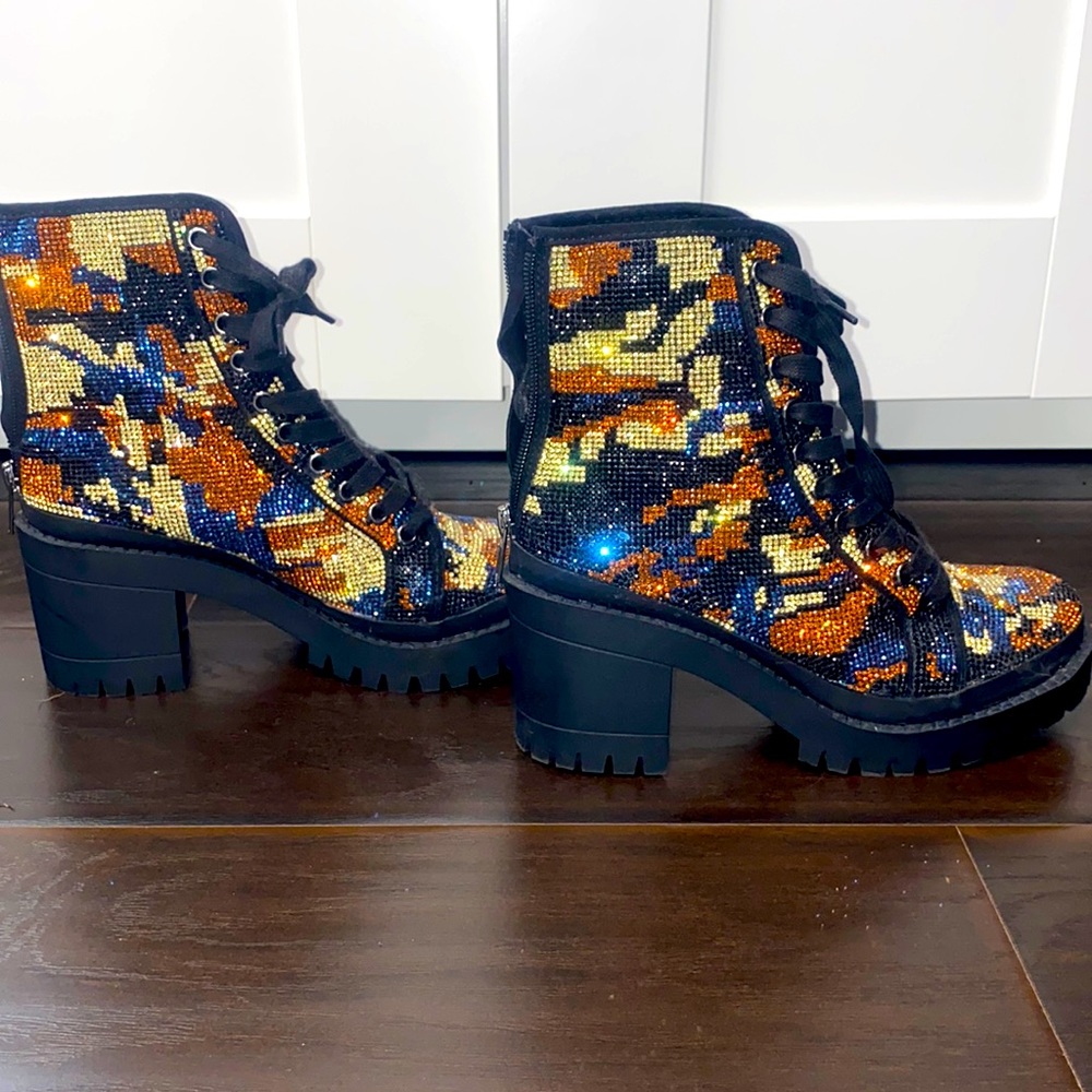 Sparkly Boots! Worn one time for pictures!
